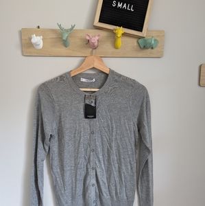 Mango cardigan light grey Size Small new with tag